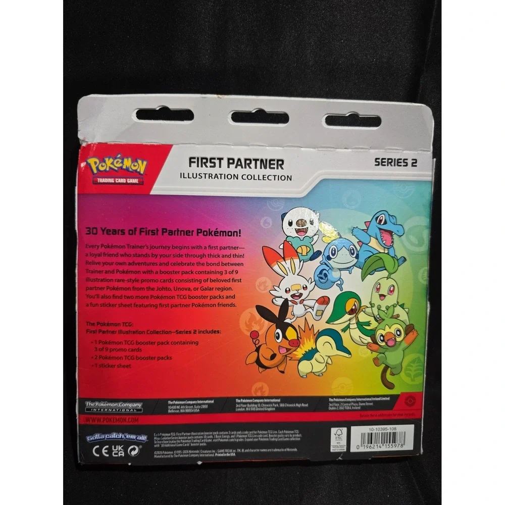 Pokemon TCG First Partner Illustration Collection Series 2 Box Set Charmander